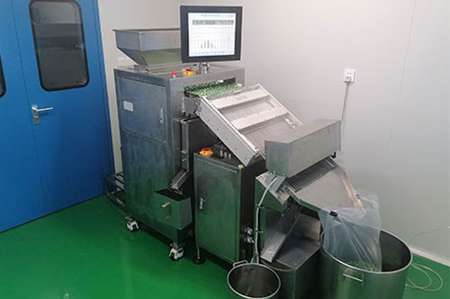 18通道膠囊檢重秤 膠囊粒稱(chēng)重 膠囊秤 逐粒稱(chēng)重